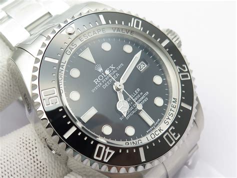 rolex sea dweller 4000 116660 arf 904l steel sh3135|rolex oystersteel black dial.